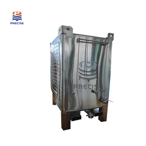 Precise stainless steel square comistic diesel fuel storage tank on sale