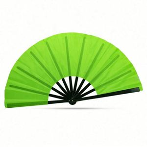 Abanico Plegable de Bambú Grande de 13 Pulgadas con Impresión Personalizada y Logotipo - Product Image 6