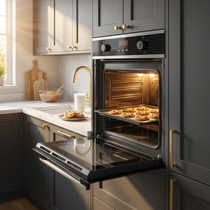 Forno Elettrico da Incasso Cavallo 60cm, 71L, Classe Energetica A, Convezione, 9 Funzioni, Multifunzione, Acciaio Inossidabile, per Uso Domestico - Product Image 4