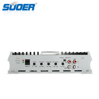 Kit de amplificador de Audio para coche Suoer 3600W, amplificadores de coche de canal Mono Clase D para sistema de Audio de coche de graves Subwoofer