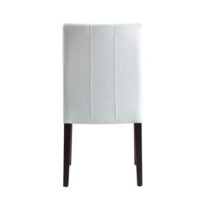 Ensemble de 2 chaises d'appoint DB Carena finition blanche pour le salon - Product Image 3