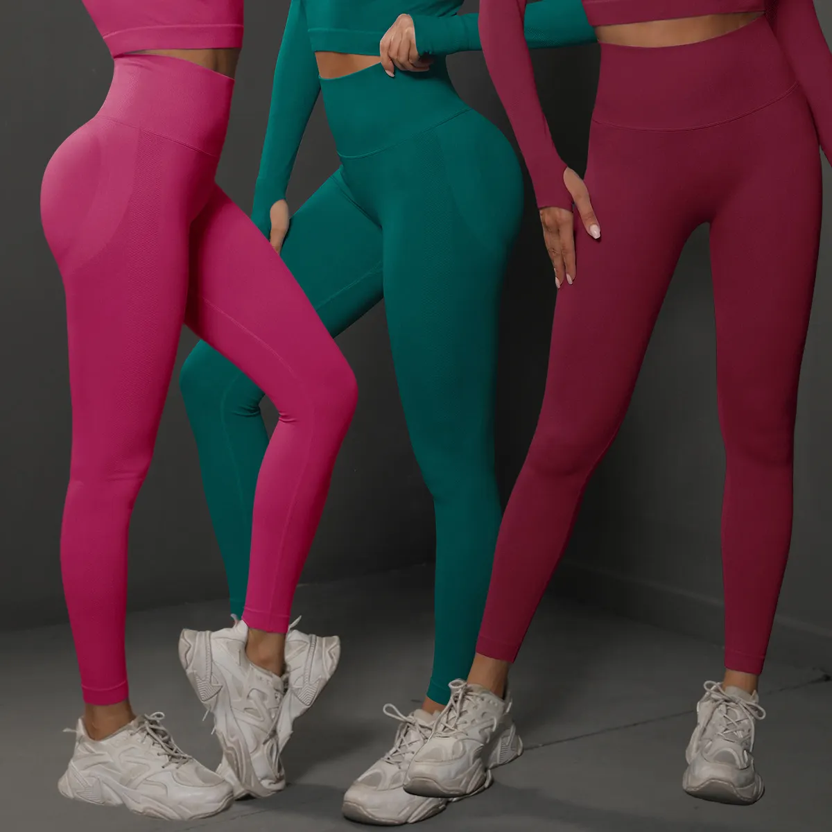 2024 Gym Sports Minceur Derniers Pantalons De Yoga Leggings Yoga Fitness Leggings Pour L'entraînement Et La Course À Pied Fitness Wear