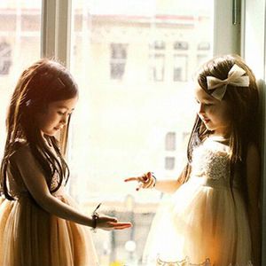 Shopping en ligne Hong Kong Robe de soleil fantaisie en cristal pour fille - Product Image 3