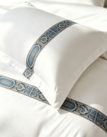 Taies d'oreiller en coton 100% anti-acariens, taille standard, avec fermeture éclair, blanches, personnalisables pour hôtel et usage domestique