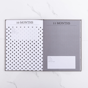 Taccuino di stampa personalizzato professionale libro per bambini copertina personalizzata libro di registrazione della crescita del bambino libro di memoria del bambino - Product Image 6