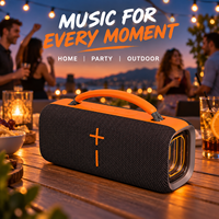 Enceinte sans fil d'extérieur P18 20W, son large bande, appairage TWS, lumière RGB, batterie 3000-5000mAh, portable pour fêtes en extérieur
