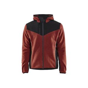 BLAKLADER-Veste tricotée 594025365999S Softshell Rouge brûlé/Noir-VESTES DE TRAVAIL EAN 7330509802489 - Product Image 1
