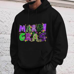 Happy Mardi Gras Fat Tuesday 2026 <strong>Funny</strong> Mardi Gras <strong>Men</strong> Pullover Hoodies - Product Image 6