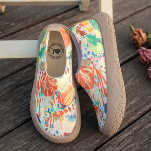 Nouvelles Chaussures Décontractées Transfrontalières 2026 Respirantes Polyvalentes à Semelle Souple Confortables Élégantes <span class=keywords><strong>Mocassins</strong></span> Tricotés Printemps pour Femmes - Product Image 3