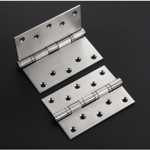 Bisagras de acero inoxidable Rideley de 5 pulgadas, 6 orificios, giro de 180 grados para puertas de madera y hierro - Product Image 4