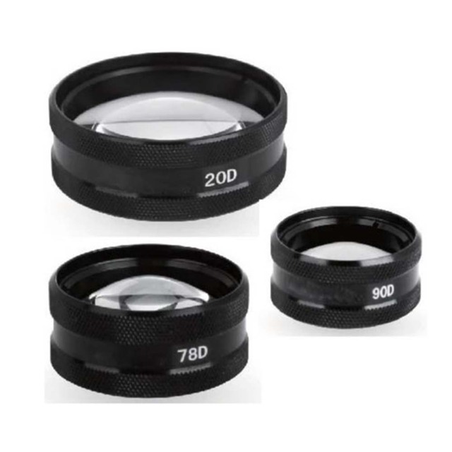 Ophthalmic Aspheric Lens 90D Slit Lamp Optical Lenses for Sale