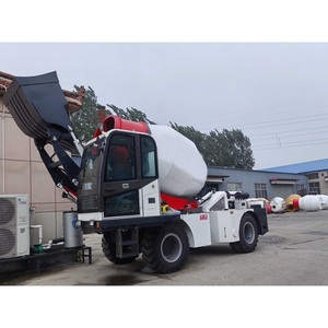 <span class=keywords><strong>Precio</strong></span> de China Mezcladoras de concreto JBC5500 Camión mezclador de concreto de carga automática portátil para la venta - Product Image 1