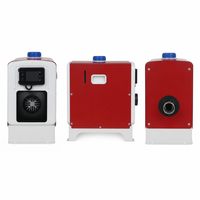Hız Verimliliği Artıran Dikey Hepsi Bir Arada 5KW Dizel Isıtıcı 12V 24V 220V Üçü Bir Arada Güç Kaynağı Benzersiz Düşük Yakıt Tüketimi Kamyon Karavan Van Tekne için