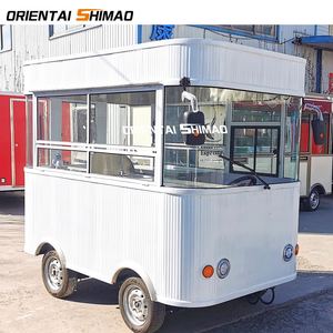 Carritos de Comida Móviles Tipo Mini Donut, Carritos Comerciales para Hot Dogs - Product Image 4