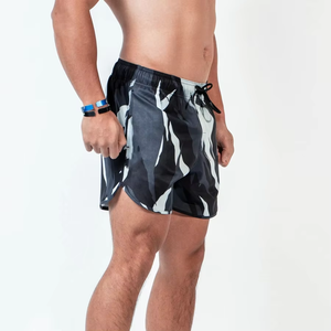 Pantalones Cortos de Motociclista de Cuero PU para Hombre, Estilo Punk, Color Sólido, Tallas Grandes, con Cintura Elástica, Cómodos, Tipo Bóxer - Product Image 3