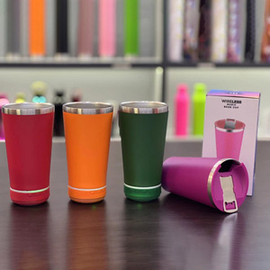 Stainless Steel Vacuum Insulated Tumbler with Handle Lid 24-36 Hours Thermal Performance Sports Style Keep Drinks Cold - Product Image 2