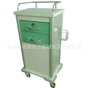 Carrito de Pañales para Hospital, Diseño Moderno de Plástico con Cerradura Individual, 4 Ruedas, Uso Conveniente - Product Image 3