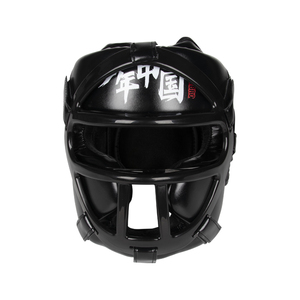 OEM/ODM Young China MMA <span class=keywords><strong>Casco</strong></span> para niños para lucha libre <span class=keywords><strong>Taekwondo</strong></span> Karate Entrenamiento de boxeo con máscara - Product Image 1