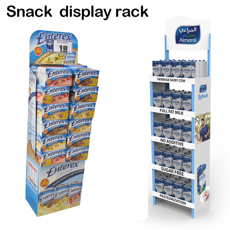Apache Food Customizable Display Stand for Supermarket Shelves Easy-to-use and Customizable Display Solution — view 1