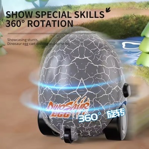 Juego de Batalla Multijugador 2.4G, Control Remoto, Huevos de Dinosaurio RC, Disparo de Balas Blandas, Colisión, Autos de Choque con Luces - Product Image 4