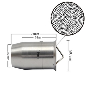 Bán buôn muffle ống xả 50.8 mét thép không gỉ tổ ong chất xúc tác xe máy Muffler kết nối dB <span class=keywords><strong>Killer</strong></span> với chất xúc tác - Product Image 4