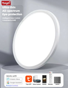 <span class=keywords><strong>Plafonnier</strong></span> intelligent Tuya à puissance réglable pour le marché US/Canada, certifié ETL, avec changement de température de couleur, compatible Alexa et Google - Product Image 2