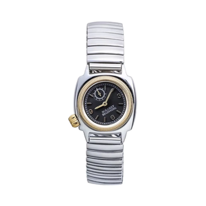 Reloj de Cuarzo Retro de 32 mm, Caja Cuadrada Retro, Resistente al Agua, Unisex, Ensamblado a Mano, Correa de Cuero y Acero Inoxidable, Esfera con Indicadores - Product Image 1