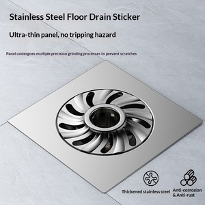 Filtre anti-odeur universel en acier inoxydable pour drain de sol, toilettes et tuyaux <span class=keywords><strong>d</strong></span>'égout de salle de bain - Product Image 3