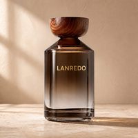 Bouteille diffuseur d'arômes en verre cylindrique gris fumé dégradé unique de 300 ml avec bouchon en bois, vente en gros pour la fabrication
