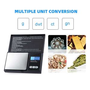 कारखाने की कीमत छोटे खाद्य पैमाने का वजन 100 ग्राम 200 ग्राम 500 ग्राम मिनी गहने पैमाने - Product Image 2
