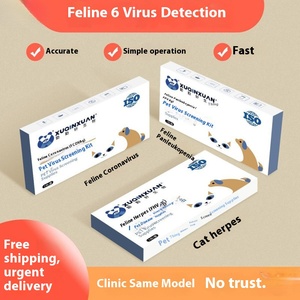 Hoàn thành thiết lập Mèo Thú Y kiểm tra Strips bệnh dịch hạch mũi chi nhánh vương miện bụng kiểm tra giấy tờ cho toxoplasma gondii phát hiện - Product Image 2