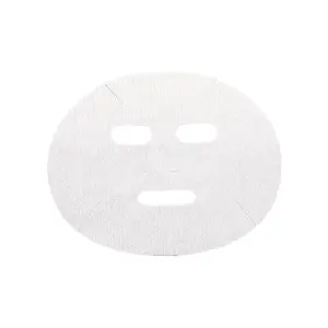 Hautpflege 100% Viskose Gesichts maske Blatt Vlies Baumwolle Trocken papier Gesichts masken