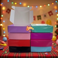 Carpeta Personalizada para Acción de Gracias, Hojas de Otoño, Cierre Automático, Embalaje de Regalo de Alimentos Corrugado, Venta al por Mayor, Laminación Mate, Reciclado