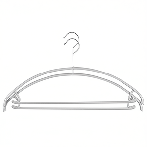 Mawa Combination Underwire Hanger Metal 40cm Silver 2 Pack - Product Image 2