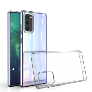 Caja del teléfono para <span class=keywords><strong>Samsung</strong></span> Nota 20 plus <span class=keywords><strong>Ultra</strong></span>-delgada transparente TPU cubierta de la caja del teléfono móvil para <span class=keywords><strong>Samsung</strong></span> Nota 20 caso - Product Image 1