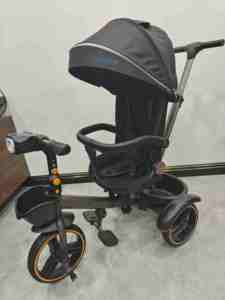 <span class=keywords><strong>Triciclo</strong></span> multifuncional para niños, <span class=keywords><strong>asiento</strong></span> <span class=keywords><strong>reclinable</strong></span> giratorio, manillar plegable con música y luz - Product Image 3