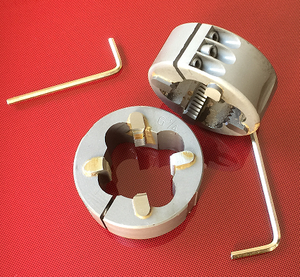 DIN382โลหะผสมเหล็กคาร์ไบด์ HSS Co5 % M1.0รอบด้ายตายตัดแตะและตายตัดรอบตัด - Product Image 5