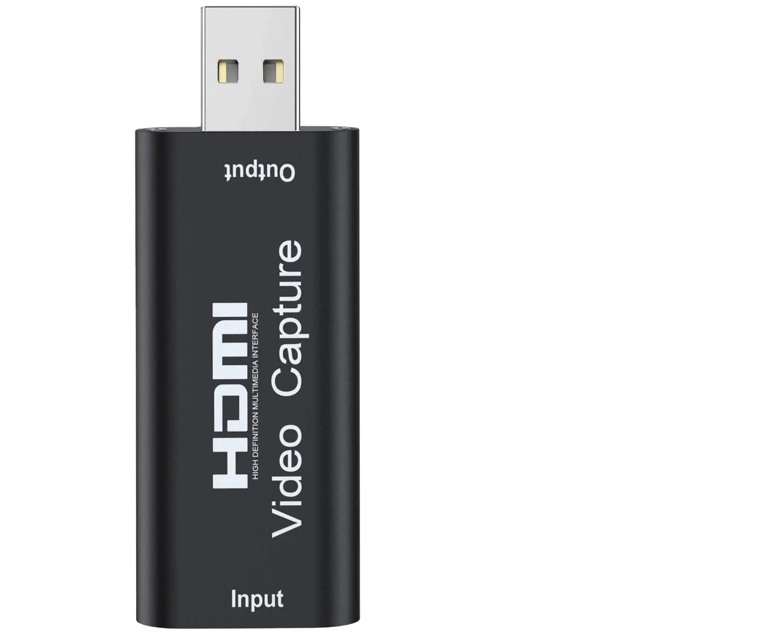 DTECH Hdmi to Usb 2 0 Video 4k Hd Recorder Game Video Live Streaming Adapter Video Capture Card