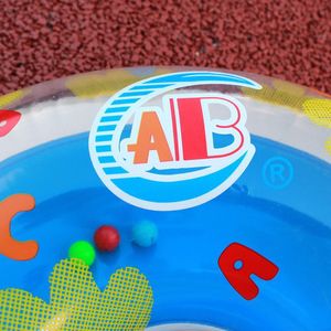 Infant Underarm Swim Ring Oval Cartoon Pattern Thickened <b>Inflatable</b> For Child Swimming Water Sports - Product Image 3