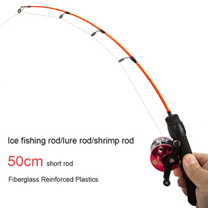 50cm hiver Mini petite <span class=keywords><strong>canne</strong></span> à pêche sur glace et ensemble de moulinet <span class=keywords><strong>canne</strong></span> à pêche - Product Image 1