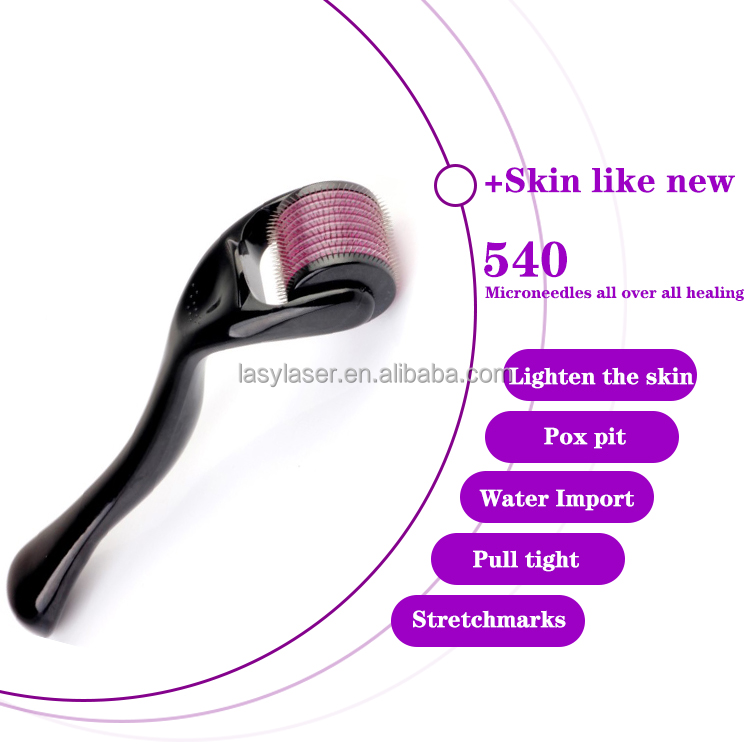 Sample Free Mts Derma Rolller 540 Dermaroller Micro Needle Titanium Machine Rolling multicolor optional ice roller
