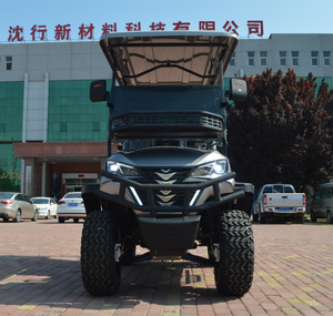 Thiết Kế Mới Màu Xanh <span class=keywords><strong>4</strong></span> Chỗ Ngồi Điện Golf Cart Điểm Đưa Đón Xe Buýt Tham Quan Du Lịch Câu Lạc Bộ Xe - Product Image 4