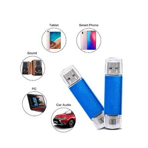 Clé USB personnalisée 16 Go 2.0 OTG, clé USB intelligente avec interface micro USB, livraison rapide, capacité 1 Go à 128 Go, clé de stockage cadeau - Product Image 2