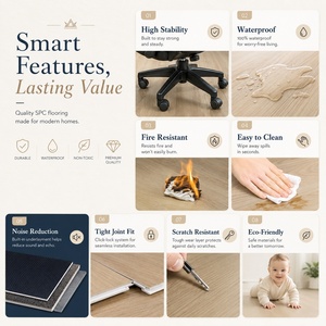 Revêtement <span class=keywords><strong>de</strong></span> <span class=keywords><strong>sol</strong></span> LVT auto-adhésif en <span class=keywords><strong>PVC</strong></span>, aspect bois, résistant à l'humidité, facile à nettoyer, pour cuisine et <span class=keywords><strong>salle</strong></span> <span class=keywords><strong>de</strong></span> <span class=keywords><strong>bain</strong></span>, exportateur en gros - Product Image 5