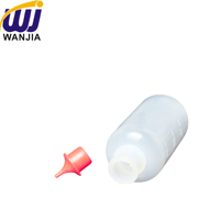 Botol vaksin unggas WANJIA penitis dokter hewan, wadah obat plastik 30ml untuk penggunaan hewan ternak
