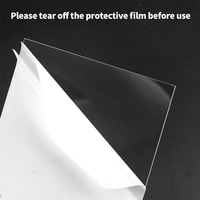 Fabricant de feuilles PETG de marque Melic en gros, 0,5 mm, 1 mm, 2 mm, feuilles PETG rigides transparentes claires pour thermoformage UV, Jiangsu