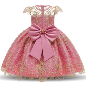 Vestido <span class=keywords><strong>de</strong></span> princesa <span class=keywords><strong>de</strong></span> encaje para fiesta <span class=keywords><strong>de</strong></span> niña bebé, vestido <span class=keywords><strong>de</strong></span> boda <span class=keywords><strong>de</strong></span> manga hinchada para niña, diseños <span class=keywords><strong>de</strong></span> vestidos con lazo para niños <span class=keywords><strong>de</strong></span> Halloween - Product Image 6