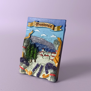 Imán de Refrigerador de Resina 3D Personalizado de Fábrica con Recuerdos Turísticos de Ciudades de Diferentes Países Europeos - Product Image 4