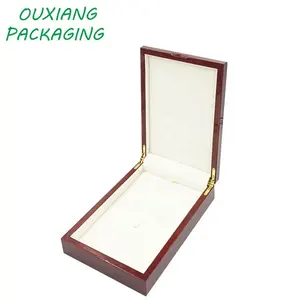 new design piano cherry lacquer finish luxury wooden jewelry set box