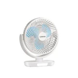 HOT Selling LONTOR Rechargeable Home Appliances Electric Table Mobile Fans MF027-6